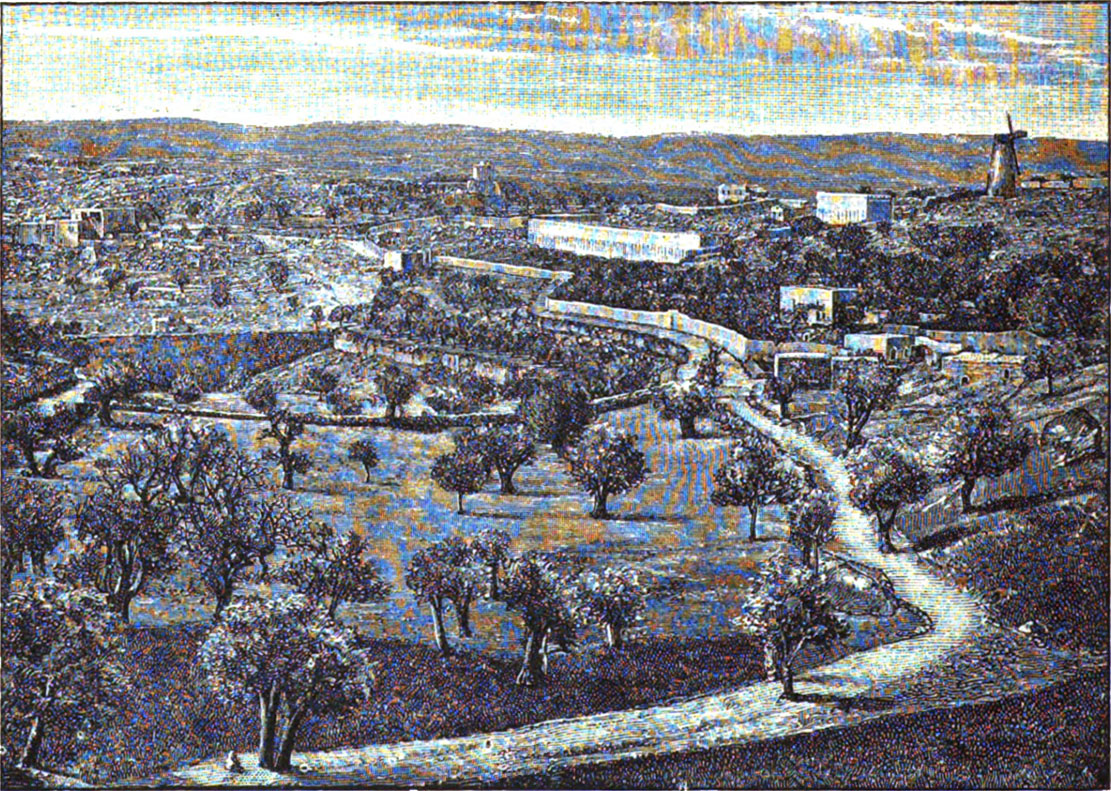 Das heutige Tal Hinnom
