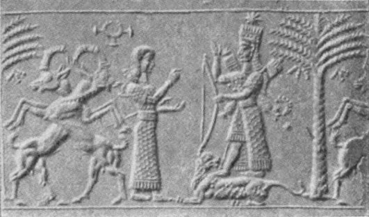 Ischtar (assyrisch – Astarte) als Kriegsgöttin
